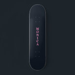 Anpassningsbar för djuphavets rosa mini skateboard bräda 18,5 cm<br><div class="desc">Skateboard för djuphavets anpassningsbar för rosa. Hex färg-kod nr 111924</div>
