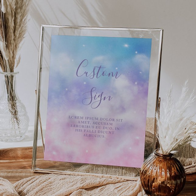 Anpassningsbar för Dreamy Cloud-Möhippa Poster (Skapare uppladdad)