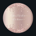 Anpassningsbar för drivrutiner för Gnistra i Ro Gu Magnet<br><div class="desc">Gnistran Ro Glitter driver Anpassningsbar Text Rosa Modern - Lägg till din unika text eller Ta bort text - Gör din Speciella gåva - Ändra storlek och flytta eller ta bort och lägg till text/Guld med anpassning inslag. Utformning efter MIGNED. Se mina andra projekt. Du kan också överföra de här...</div>