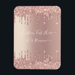 Anpassningsbar för drivrutiner för Gnistra i Ro Gu Magnet<br><div class="desc">Gnistran Ro Glitter driver Anpassningsbar Text Rosa Modern - Lägg till din unika text eller Ta bort text - Gör din Speciella gåva - Ändra storlek och flytta eller ta bort och lägg till text/Guld med anpassning inslag. Utformning efter MIGNED. Se mina andra projekt. Du kan också överföra de här...</div>