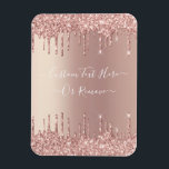 Anpassningsbar för drivrutiner för Gnistra i Ro Gu Magnet<br><div class="desc">Gnistran Ro Glitter driver Anpassningsbar Text Rosa Modern - Lägg till din unika text eller Ta bort text - Gör din Speciella gåva - Ändra storlek och flytta eller ta bort och lägg till text/Guld med anpassning inslag. Utformning efter MIGNED. Se mina andra projekt. Du kan också överföra de här...</div>