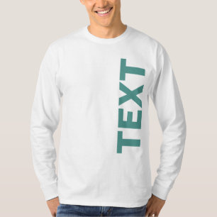 Anpassningsbar för egen Långärmad eller Namn Manar T Shirt
