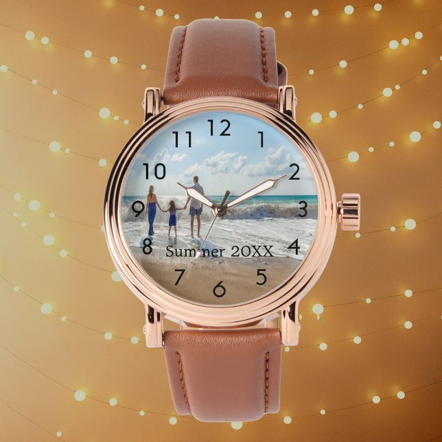 Anpassningsbar för familjefoto armbandsur (Skapare uppladdad)
