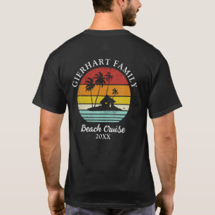 Anpassningsbar för Family Reunion Beach Cruise Mat T Shirt