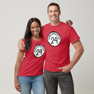 Anpassningsbar för fånigets cirkel t shirt