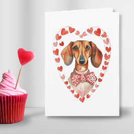 Anpassningsbar för färgen Sause Hund Valentines da Helgkort