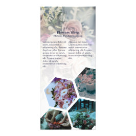 Anpassningsbar för Florist Services-information Reklamkort