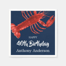 Anpassningsbar för Födelsedagsfest av Mörk blått R