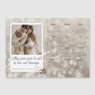 Anpassningsbar för fotokalender för Helgdag av neu