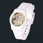 Anpassningsbar för fotoPersonlig Armbandsur<br><div class="desc">Ladda enkelt upp ditt eget foto till den här underbara klockan. Du kan redigera ytterligare om du vill lägga till text o.s.v. - klockor från Ricaso gör en underbar nyckelgåva åt dig själv eller andra.</div>