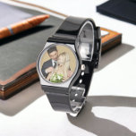 Anpassningsbar för fotoPersonlig Armbandsur<br><div class="desc">Ladda enkelt upp ditt eget foto till den här underbara klockan. Du kan redigera ytterligare om du vill lägga till text o.s.v. - klockor från Ricaso gör en underbar nyckelgåva åt dig själv eller andra.</div>