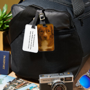Anpassningsbar för fotoPersonlig Bagagebricka