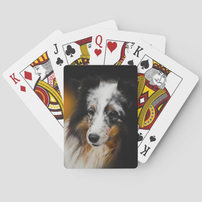 Anpassningsbar för fotoPersonlig Casinokort (Baksidan)