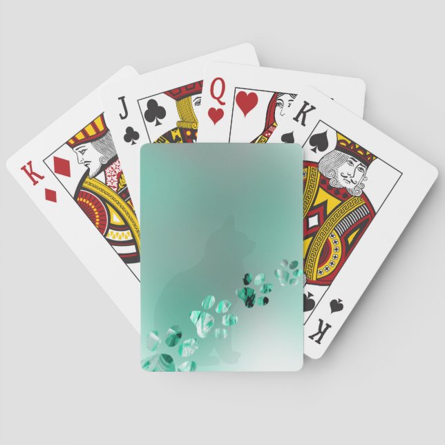 Anpassningsbar för fotoPersonlig Casinokort (Baksidan)