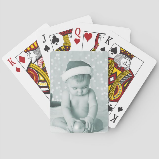 Anpassningsbar för fotoPersonlig Casinokort (Baksidan)