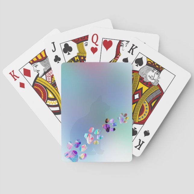 Anpassningsbar för fotoPersonlig Casinokort (Baksidan)