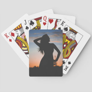 Anpassningsbar för fotoPersonlig Casinokort
