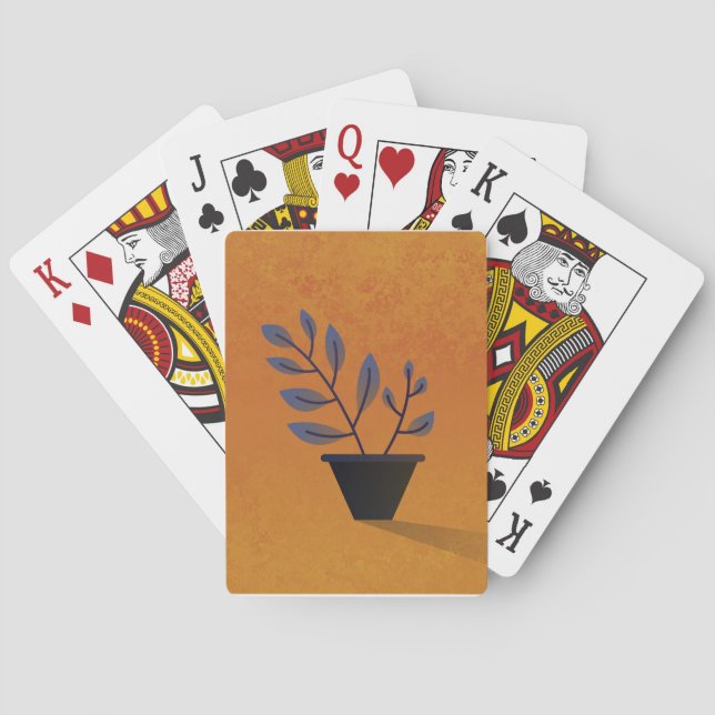 Anpassningsbar för fotoPersonlig Casinokort (Baksidan)