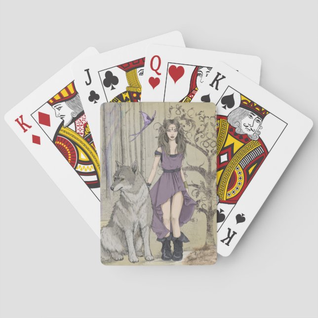 Anpassningsbar för fotoPersonlig Casinokort (Baksidan)