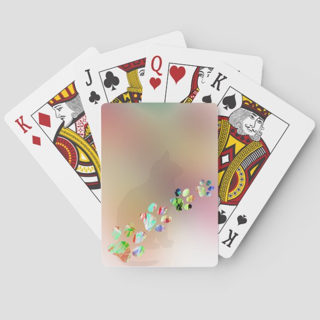 Anpassningsbar för fotoPersonlig Casinokort (Baksidan)