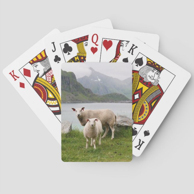Anpassningsbar för fotoPersonlig Casinokort (Baksidan)