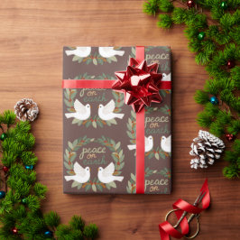 Anpassningsbar för fred på jordduvor - julens Helg Presentpapper