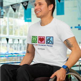 Anpassningsbar för fritidsbehandling i Kärlek T Shirt