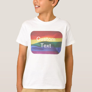 Anpassningsbar för Gay pride Rainbow Flagga T Shirt