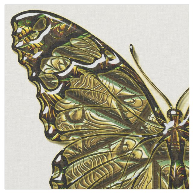 Anpassningsbar för graverad fjäril 1-3-alternativ tyg (Närbild)