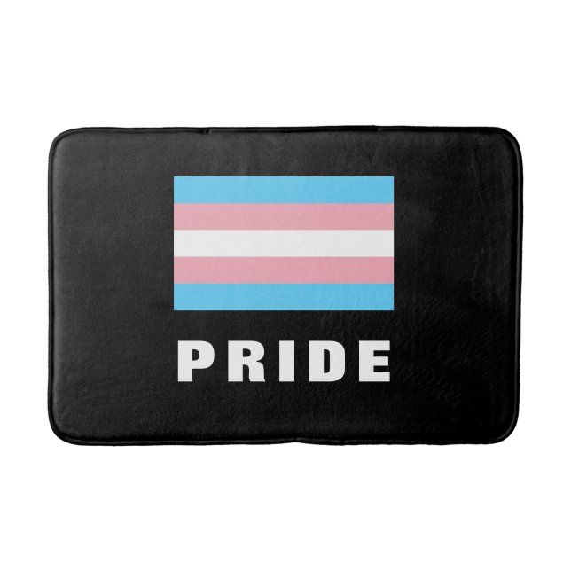 Anpassningsbar för HBT-Pride för regnbåge, Flagga Badrumsmatta (Framsidan)