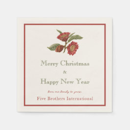 Anpassningsbar för Helgdag av Corporate Vintage Re Pappersservett