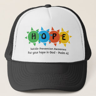 Anpassningsbar för HOPE Suicide Prevention Keps