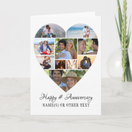 Anpassningsbar för hörselfotokollage kort