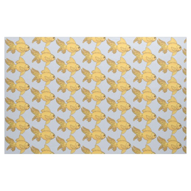 Anpassningsbar för illustration av fisk tyg (Fat Quarter)
