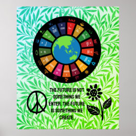 Anpassningsbar för InspironArt för Office Home Wal Poster