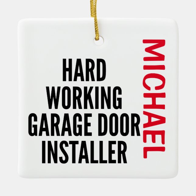 Anpassningsbar för installation av avskärmningsdör julgransprydnad keramik (Framsida)