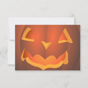 Anpassningsbar för jack-o-Lanterninbjudan  Hallowe Inbjudningar