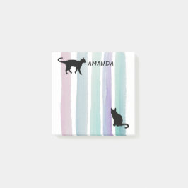 anpassningsbar för kattvattenfärgskonstruktion ski post-it block