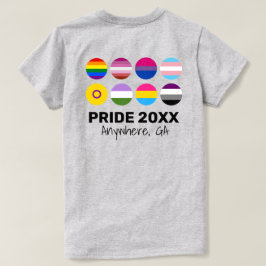 Anpassningsbar för LGBTQ+-Pride (bakgrundsbild för T Shirt