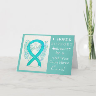 Anpassningsbar för ljusskygghet (Teal Awareness) Kort