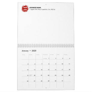 Anpassningsbar för Logotyp av företag Kalender