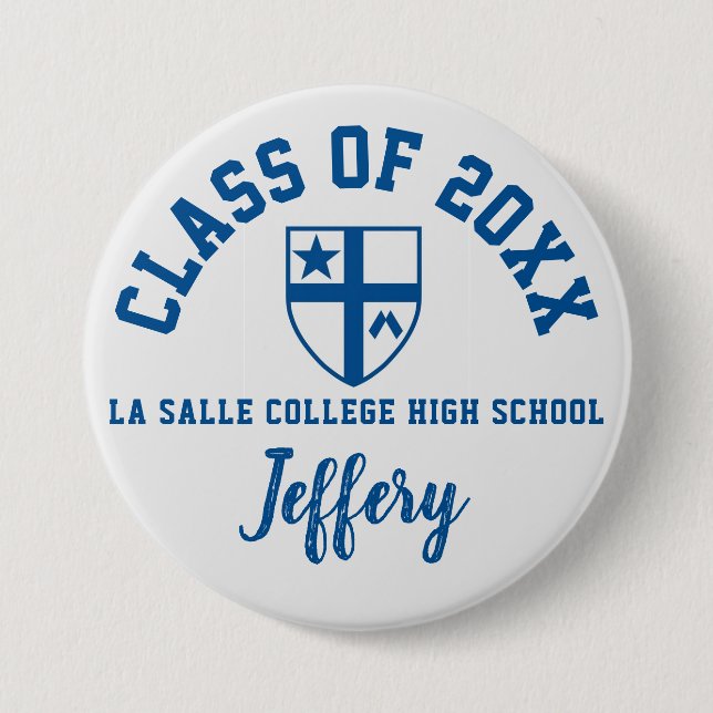 Anpassningsbar för Logotyp av högskoleknappar vid  Knapp (Framsida)