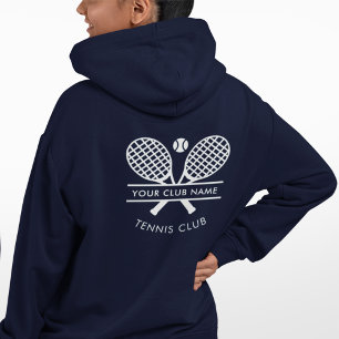 Anpassningsbar för Logotyp av Tennis Klubb Namn Te T Shirt