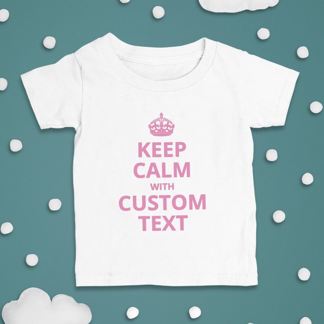 Anpassningsbar för Lugn av behålla, offertmall T-S T Shirt (Skapare uppladdad)