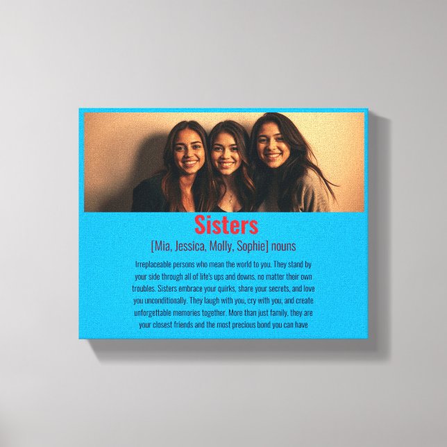 Anpassningsbar för makravaldefinition för akrylisk canvastryck (Framsida)