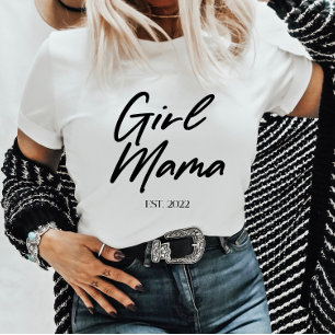Anpassningsbar för Mamma - första året - Minsta Ma T Shirt