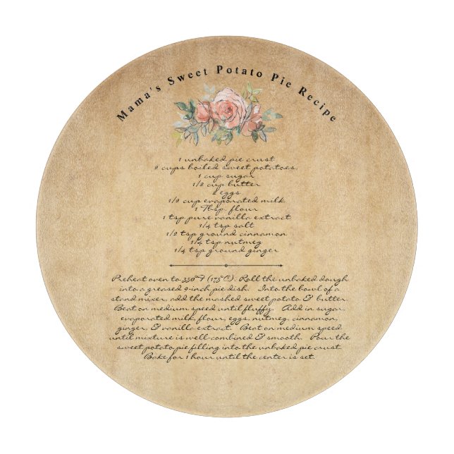 Anpassningsbar för Mamma Recipe Family Heirloom (Framsidan)