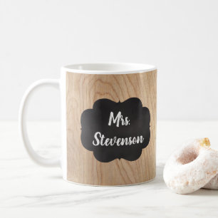 Anpassningsbar för manlig/för lärarinna för kaffemugg