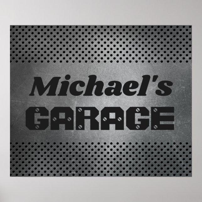 anpassningsbar för metall-utseende poster (Framsidan)