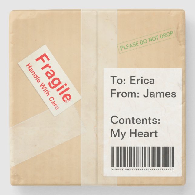 Anpassningsbar för miniatyrleveransruta stenunderlägg (Framsidan)